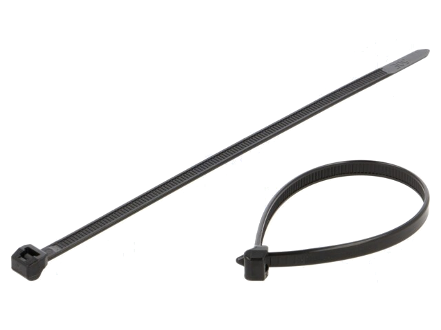Kabelbinder; vertanding buitenzijde; L: 150mm; W: 4,6mm; polyamide Kabelbinder; vertanding buitenzijde; L: 150mm; W: 4,6mm; polyamide